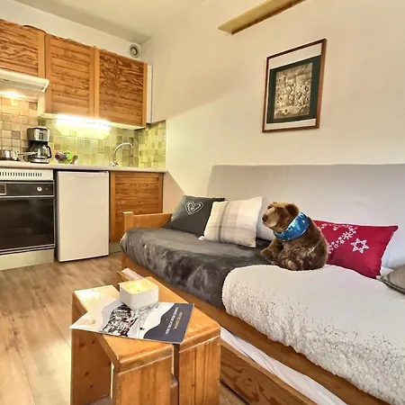 Studio Pour 2 A Val D'Isere, Proche Centre Et Pistes, Animaux Admis - Fr-1-411-167 Апартаменты Валь-д'Изер